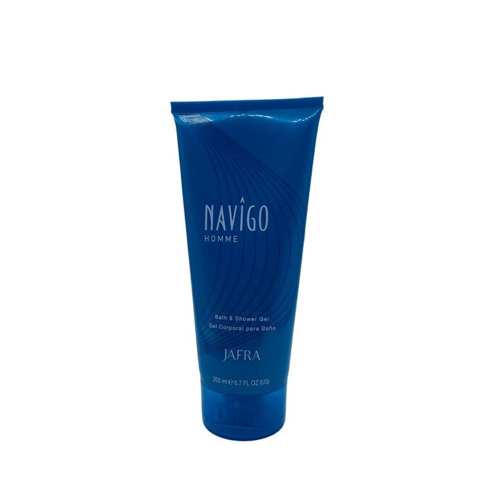 𝅺Jafra Navigo Homme Bath And Shower Gel 6.7 FL OZ